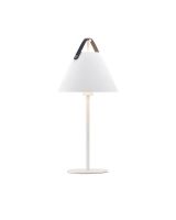 Nordlux Strap Bordlampe - Hvid m/ sort rem