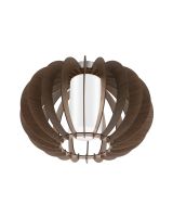 Eglo Stellato 3 Loftslampe Ø40 - Opal/nød