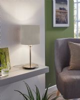 Eglo Pasteri Bordlampe 40cm - Taupe Eglo Pasteri Bordlampe 40cm - Taupe