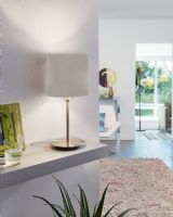 Eglo Pasteri Bordlampe 27cm - Taupe Eglo Pasteri Bordlampe 27cm - Taupe