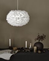 Umage EOS Large, hvid m/ hvid pendel