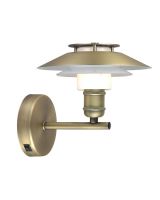 Halo Design 1123 Væglampe - Antik Messing