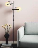 Halo Design DC Gulvlampe - 2 hoveder - Opal - Ø18