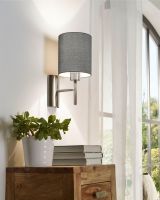 Eglo Pasteri Væglampe - Grå Eglo Pasteri Væglampe - Grå