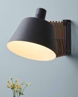 Halo Design Vintage XXL Væglampe - Sort/Valnød Halo Design Vintage XXL Væglampe - Sort/Valnød