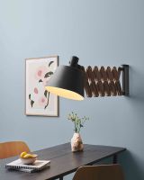 Halo Design Vintage XXL Væglampe - Sort/Valnød Halo Design Vintage XXL Væglampe - Sort/Valnød