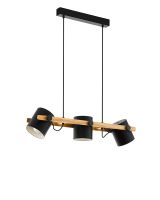 Eglo Hornwood Langbordspendel 3L - Sort Eglo Hornwood Langbordspendel 3L - Sort