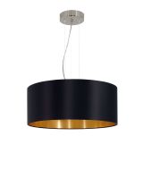 Eglo Maserlo Pendel Ø53 - Sort/Guld Eglo Maserlo Pendel Ø53 - Sort/Guld
