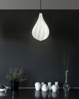 Alva Pendel Lampeskærm - Hvid, mini