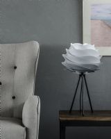 Umage Carmina Mini - Misty Grey m/ sort Tripod Table